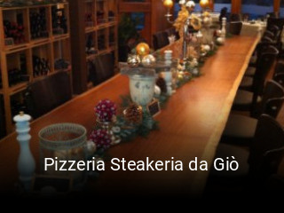 Jetzt bei Pizzeria Steakeria da Giò einen Tisch reservieren