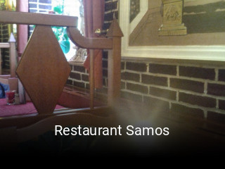 Jetzt bei Restaurant Samos einen Tisch reservieren