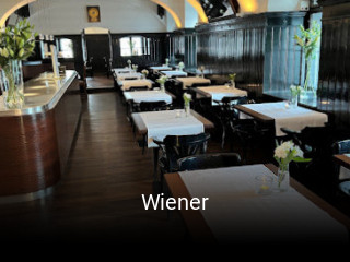 Jetzt bei Wiener einen Tisch reservieren