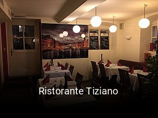 Jetzt bei Ristorante Tiziano einen Tisch reservieren