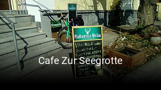 Cafe Zur Seegrotte tisch buchen