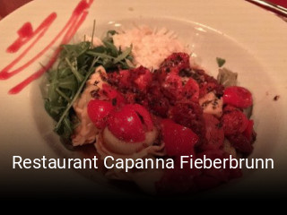 Restaurant Capanna Fieberbrunn reservieren