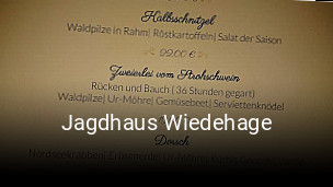 Jagdhaus Wiedehage online reservieren