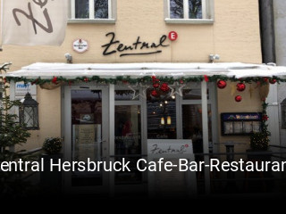 Zentral Hersbruck Cafe-Bar-Restaurant tisch reservieren