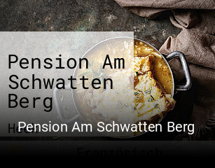 Pension Am Schwatten Berg tisch reservieren