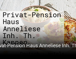 Privat-Pension Haus Anneliese Inh. Th. Kappen online reservieren