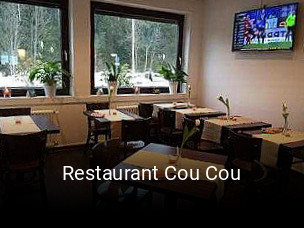 Restaurant Cou Cou tisch buchen