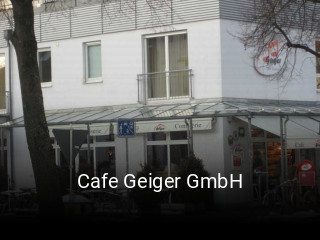Cafe Geiger GmbH online reservieren