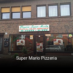 Super Mario Pizzeria tisch reservieren