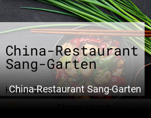 China-Restaurant Sang-Garten tisch reservieren