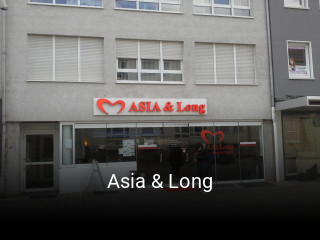Asia & Long tisch reservieren