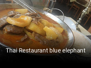 Thai Restaurant blue elephant online reservieren