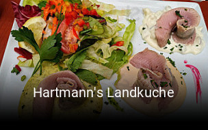Hartmann's Landkuche tisch buchen