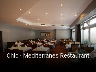 Chic - Mediterranes Restaurant tisch reservieren
