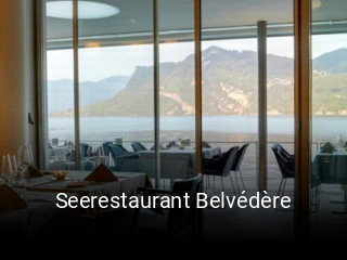 Seerestaurant Belvédère tisch reservieren