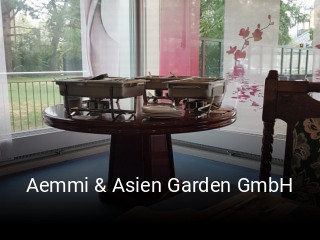 Aemmi & Asien Garden GmbH tisch reservieren