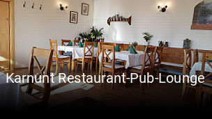 Karnunt Restaurant-Pub-Lounge tisch reservieren