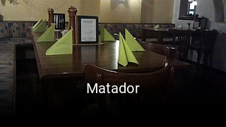 Jetzt bei Matador einen Tisch reservieren