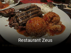 Restaurant Zeus tisch buchen