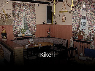 Jetzt bei Kikeri einen Tisch reservieren