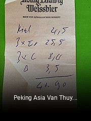 Peking Asia Van Thuy Pham tisch reservieren