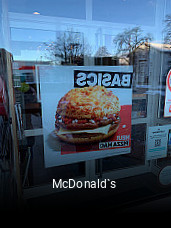 McDonald`s tisch reservieren