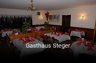 Gasthaus Steger online reservieren