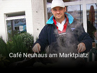 Jetzt bei Café Neuhaus am Marktplatz einen Tisch reservieren