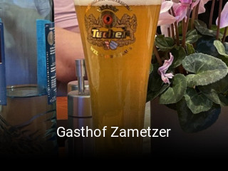Gasthof Zametzer tisch buchen