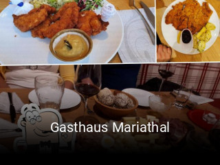 Gasthaus Mariathal tisch reservieren