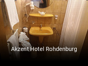 Akzent Hotel Rohdenburg tisch reservieren