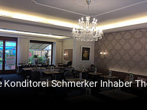Cafe Konditorei Schmerker Inhaber Theodor Schmerker reservieren