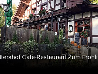 Rettershof Cafe-Restaurant Zum Frohlichen Landmann tisch reservieren
