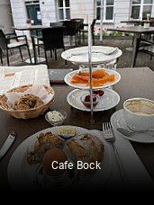 Jetzt bei Cafe Bock einen Tisch reservieren