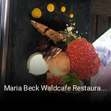 Maria Beck Waldcafe Restaurant Muckensee reservieren