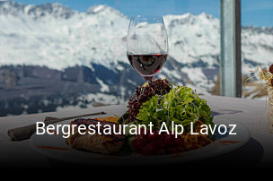 Bergrestaurant Alp Lavoz reservieren