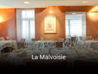 Jetzt bei La Malvoisie einen Tisch reservieren