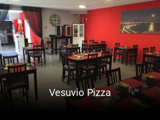 Vesuvio Pizza tisch reservieren