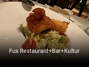 Fux Restaurant+Bar+Kultur online reservieren