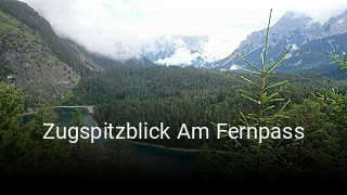 Zugspitzblick Am Fernpass online reservieren