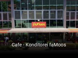 Cafe - Konditorei faMoos online reservieren