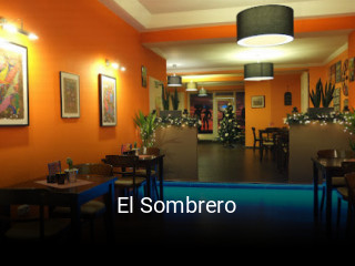 Jetzt bei El Sombrero einen Tisch reservieren