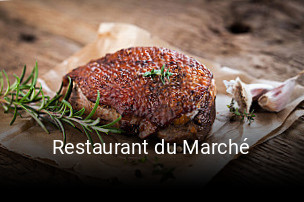 Jetzt bei Restaurant du Marché einen Tisch reservieren