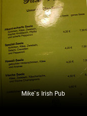 Mike`s Irish Pub tisch reservieren