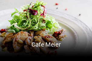 Cafe Meier tisch reservieren
