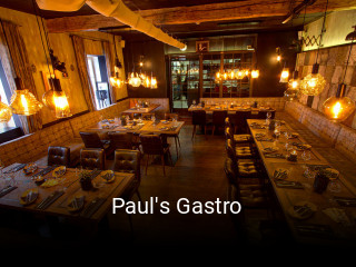 Paul's Gastro online reservieren