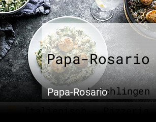 Papa-Rosario online reservieren