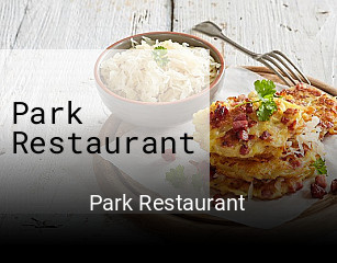 Park Restaurant tisch reservieren