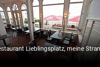 Restaurant Lieblingsplatz, meine Strandperle online reservieren