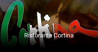 Jetzt bei Ristorante Cortina einen Tisch reservieren